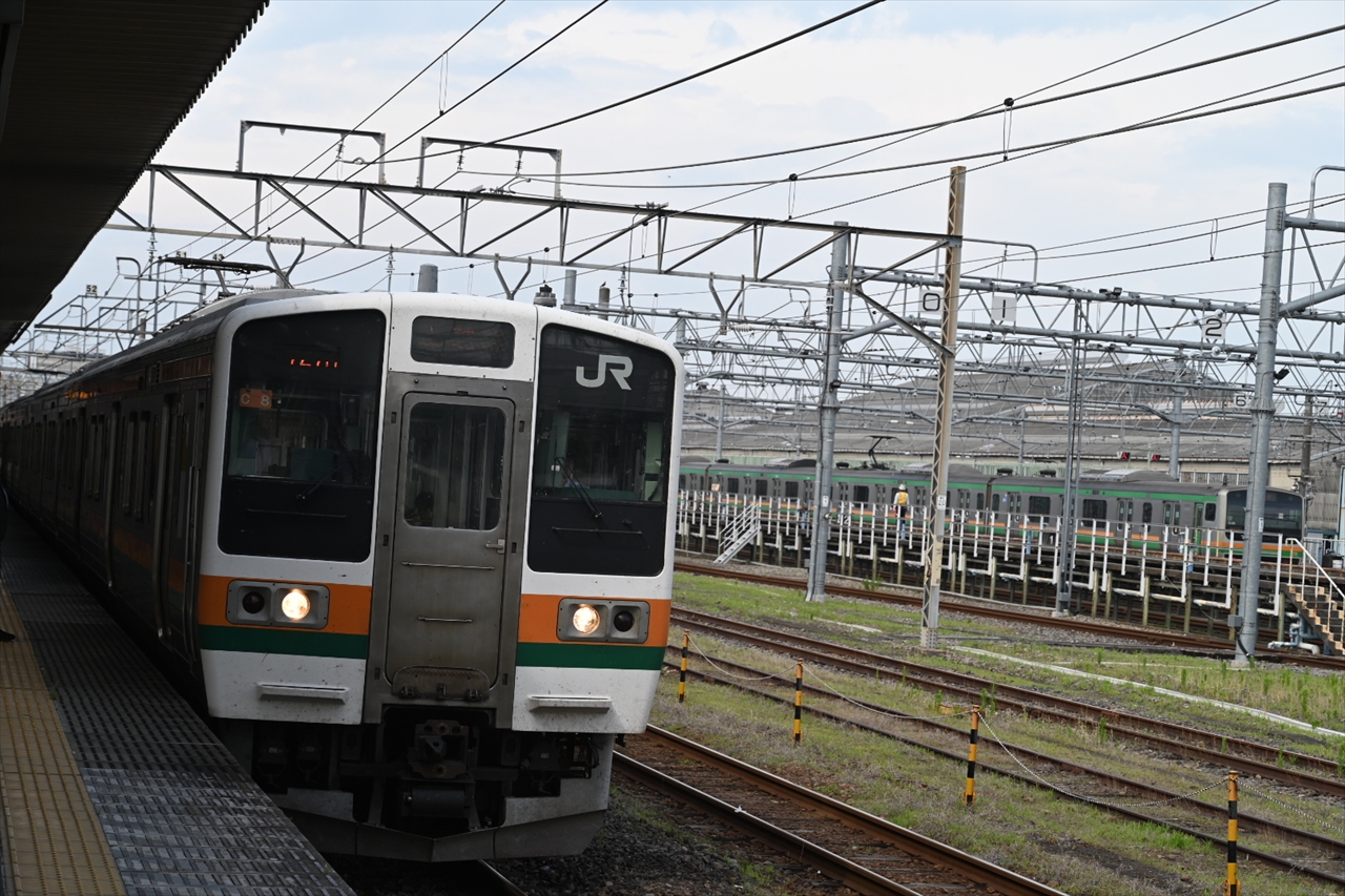 再び211系 再び211系