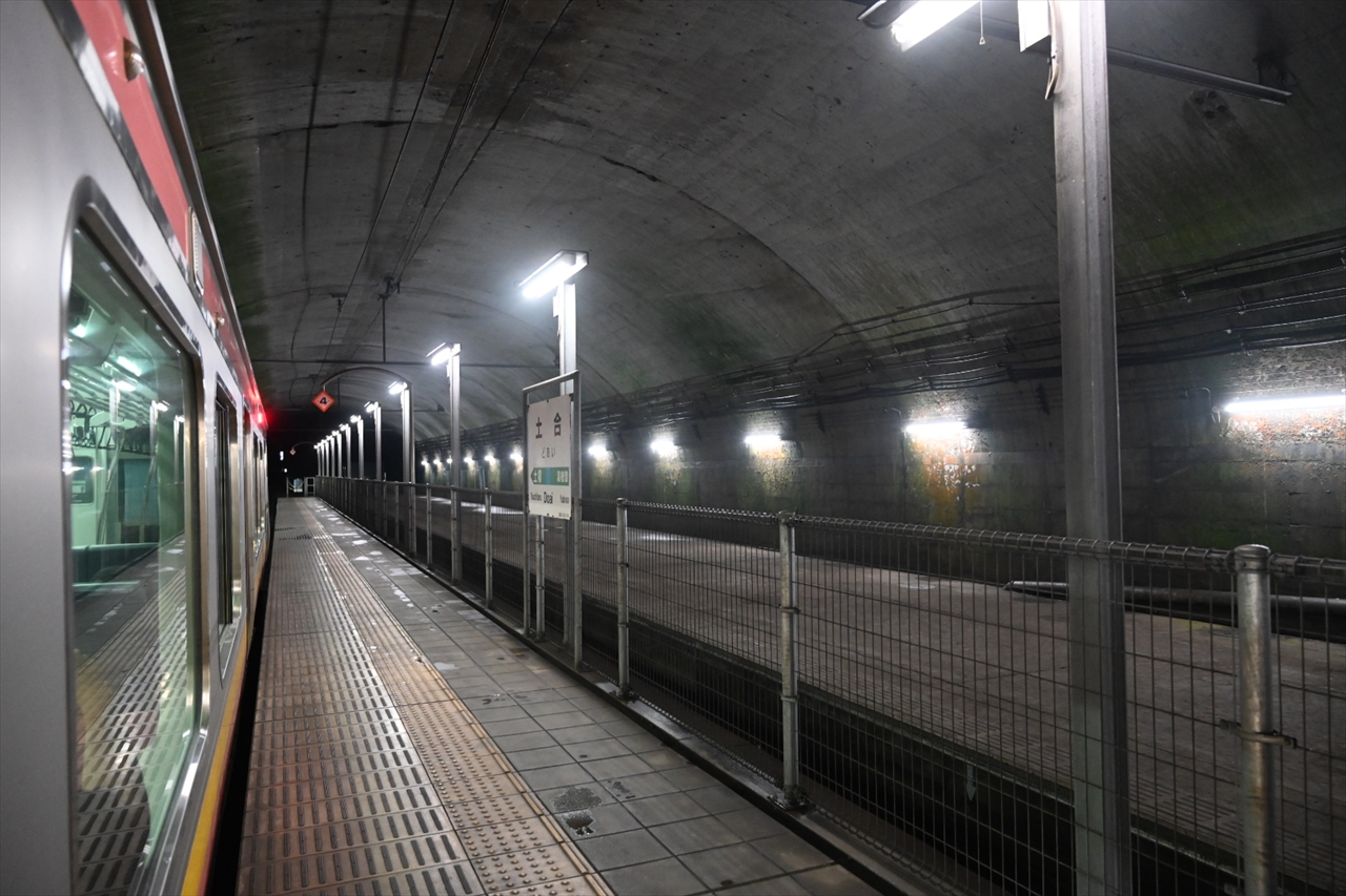 土合駅駅名標 土合駅駅名標